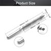Utoolmart 10mm/0.39" Diameter Steel Wire Tube Cleaning Brush 160mm Length 2Pcs view 2