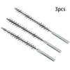Utoolmart 12mm/0.47" Diameter Steel Wire Tube Cleaning Brush 160mm Length 3Pcs view 2
