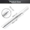 Utoolmart 12mm/0.47" Diameter Steel Wire Tube Cleaning Brush 160mm Length 2Pcs view 2