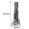 Aderia F-71945 Tsugaru Vidro Petal Vase, Black, Seasonal Light, Gold Color, Night Sky, Made in Japan view 3