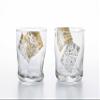 Aderia Rock Glass Pair Set S-6314 Rock Glasses Set of 2 Kirari 10 fl oz (300 ml) Made in Japan view 1