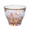 Aderia Sake cup glass Tsugaru Vidoro Matsuri Hanabi Made in Japan (Hanabi) view 1