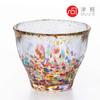 Aderia Sake cup glass Tsugaru Vidoro Matsuri Hanabi Made in Japan (Hanabi) view 2
