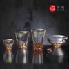 Aderia Sake cup glass Tsugaru Vidoro Matsuri Hanabi Made in Japan (Hanabi) view 3