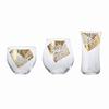 ADERIA S6312 Japanese Sake Glass, Craft Salmon Glass, KinraRin Sake Set, 3 Types, Made in Japan, Wooden Box, Ochoko, Guinomi, Cups, Stylish, Gift, Gift, Celebration, Father's Day, Mother's Day, view 1