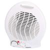 AB Tools 2kw Electric Upright Blow Fan Heater 2 Heat Settings Hot Or Cold Air Silent Run view 1
