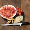ARCOS Slicing Set 3 pieces Nitrum Stainless Steel. Professional Kitchen Knife for Cooking. Ergonomic Polyoxymethylene POM Handle.Series Manhattan.Strength with high-performance ergonomics. Color Black view 4