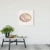 Komar Wall Picture Mosaic Circle Rosso | Poster, Picture, Living Room, Bedroom, Decoration, Art Print | Without Frame | P093A-30x40 | Size: 30 x 40 cm (Width x Height) view 2