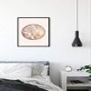 Komar Wall Picture Mosaic Circle Rosso | Poster, Picture, Living Room, Bedroom, Decoration, Art Print | Without Frame | P093A-30x40 | Size: 30 x 40 cm (Width x Height) view 3