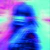 Komar Wall Picture Neon Girl | Poster, Picture, Living Room, Bedroom, Decoration, Art Print | Without Frame | P119-40x50 | Size: 40 x 50 cm (Width x Height) view 1