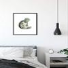 Komar Wall Picture Cute Animal Turtle Poster Picture Living Room Bedroom Decoration Art Print Without Frame P111B-40x50 Size 40 x 50 cm (Width x Height) view 3