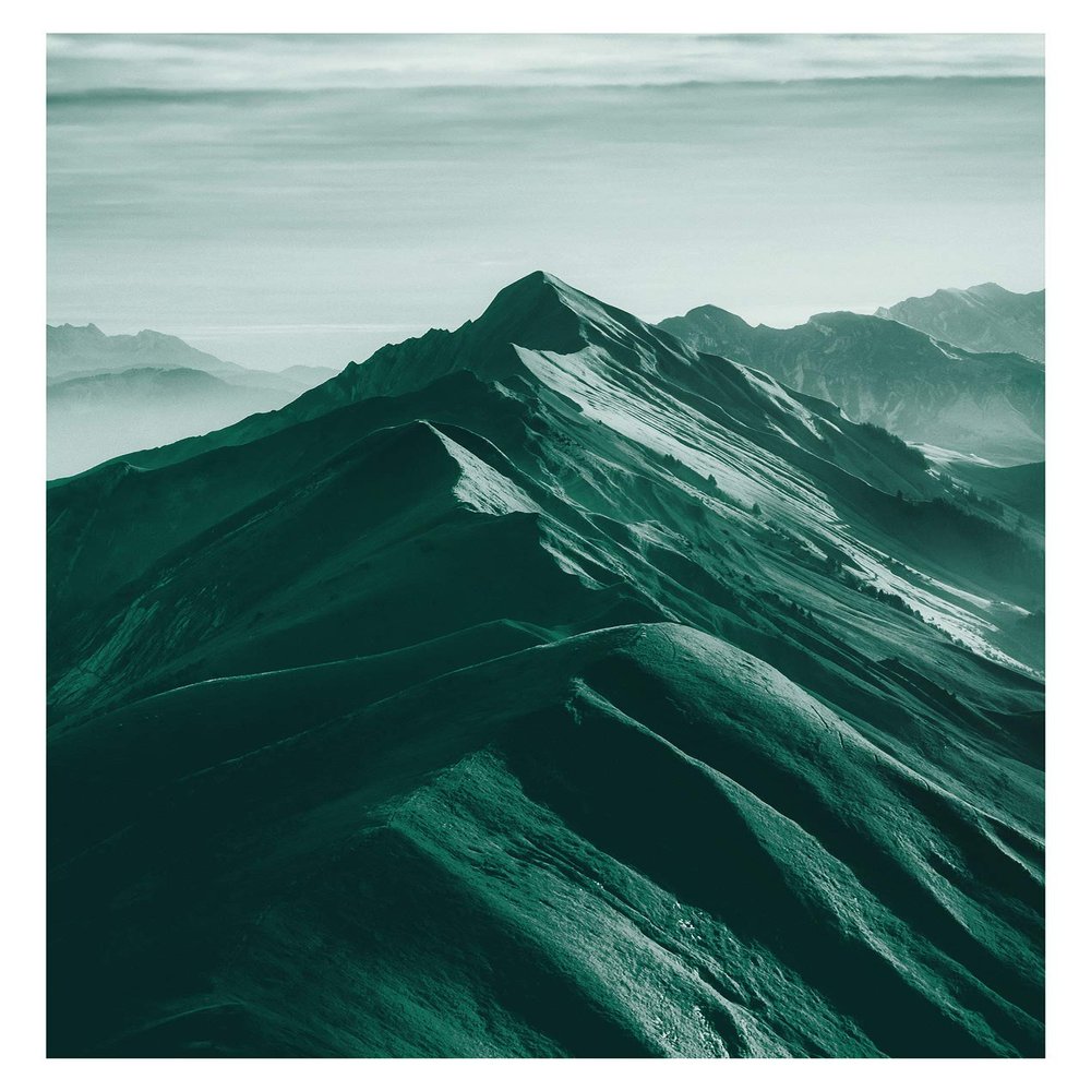 Komar Mountains Top P126B-50x70 Wall Art Print Without Frame 50 x 70 cm