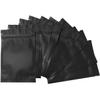100 Pack Mylar Bags 4 x 6 Inch Resealable Smell Proof Bags Foil Pouch Bag Flat Bag Matte Black view 1