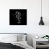 Komar Wall Picture Sea Horse Black | Poster, Picture, Living Room, Bedroom Decoration, Art Print | Without Frame | P079D-40x50 | Size: 40 x 50 cm (Width x Height) view 3