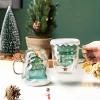 Binoster Cute Mugs Christmas Coffee Mug, Tea Cup, Milk Cup Glasses Double Wall Insulated Glasses Espresso Cup, Best Christmas for Women,Men,Kid, Office and Personal view 3