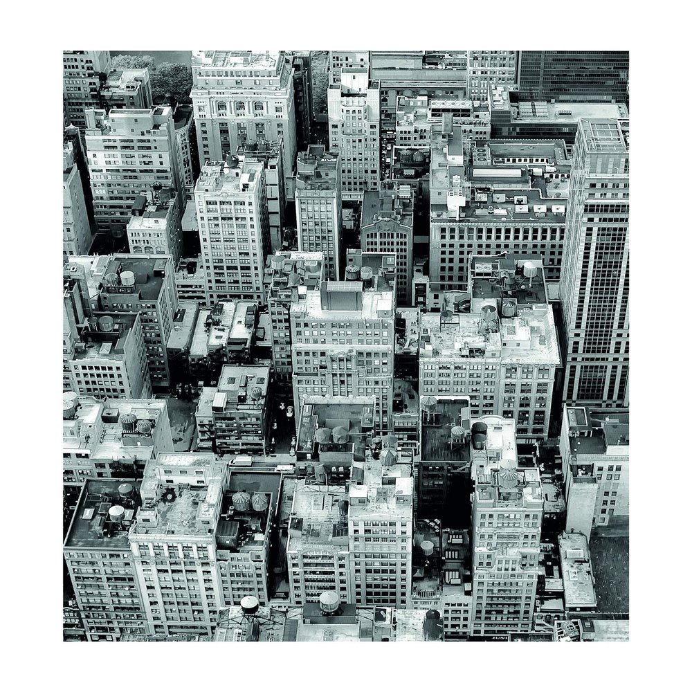 Komar Wall Picture Roof Top Poster Picture Living Room Bedroom Decoration Art Print Without Frame P125-40x50 Dimensions 40 x 50 cm (Width x Height)
