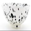 ART ESCUDELLERS Ceramic Bowl, Handmade and Handpainted in Mate Black Decoration. 9,06" x 9,06" x 3,15" view 3