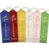 RibbonsNow Horse Show Ribbons 1st - 6th Place - 72 Total Ribbons - 12 Each Place with Card & String view 1