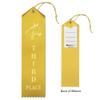 RibbonsNow Horse Show Ribbons 1st - 6th Place - 72 Total Ribbons - 12 Each Place with Card & String view 4