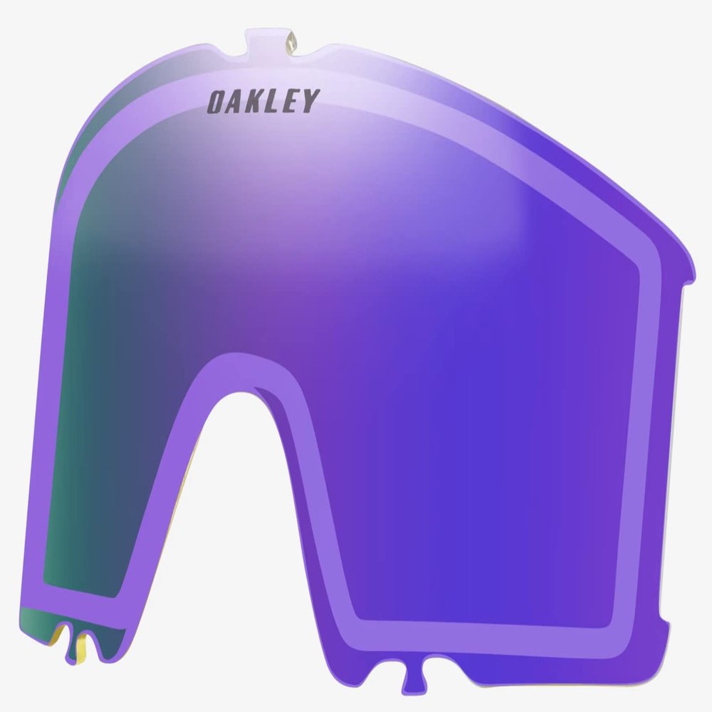 Oakley Target Line Replacement Lens Violet Iridium, Medium