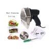 Automatic Electric Kebab Slicer Kitchen Knife Doner Cutter Gyros Meat Cutting Machine Two Blades 110V-240V view 2