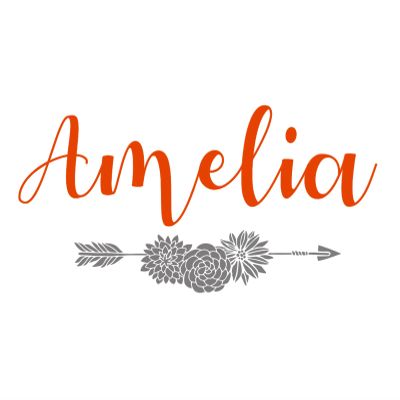 Ohongs Design Studio Bohemian Custom Name/Girls Name Wall Decal/Nursery Decal/Custom Name Sticker/Personalized Wall Decal/Baby Name Decor/kidsroom/Gift