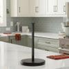KES Matte Black Paper Towel Holder Countertop, Kitchen Paper Roll Holder Stand with Weighted Base Heavy for Standard or Gaint Rolls SUS304 Stainless Steel Matte Black, KPH202-BK view 1