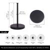 KES Matte Black Paper Towel Holder Countertop, Kitchen Paper Roll Holder Stand with Weighted Base Heavy for Standard or Gaint Rolls SUS304 Stainless Steel Matte Black, KPH202-BK view 4