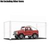 Odoria Clear Acrylic Assembly Required Display Box Case 13.3L 5.5H Dustproof Car Model Display view 2
