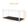 Odoria Clear Acrylic Assembly Required Display Box Case 13.3L 5.5H Dustproof Car Model Display view 3