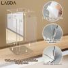 LASOA Acrylic Display Case for Collectibles  Clear Display Box with Mirrored Back and Base, Self-Assembly Showcase for Figurines, Models, and Memorabilia, 10x6x12inch view 4