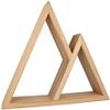 Artemio Wood Wall Shelf to Decorate 37 x 30 cm - Mountain view 1