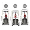 AnEssOil Fruit Wine Press - Stainless Steel Herbal press,100% Nature Juice Making for filtration of wine juice residue (12L 3Cal) view 3