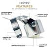 KLOVEO Champagne Stoppers - Patented Seal - Made in Italy - Professional Grade WAF Champagne Bottle Stopper - Prosecco, Cava, and Sparkling Wine Bottle Stopper view 3