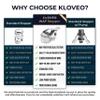 KLOVEO Champagne Stoppers - Patented Seal - Made in Italy - Professional Grade WAF Champagne Bottle Stopper - Prosecco, Cava, and Sparkling Wine Bottle Stopper view 4