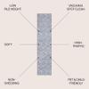 JONATHAN Y Tumbling Blocks Light Gray/White Runner Rug 2x8, Modern,Contemporary,Geometric,Casual, Easy-Cleaning for Living Room,Bedroom,Kitchen,Pet Friendly,Non-Shedding (SEU101G-28) view 2