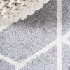 JONATHAN Y Tumbling Blocks Light Gray/White Runner Rug 2x8, Modern,Contemporary,Geometric,Casual, Easy-Cleaning for Living Room,Bedroom,Kitchen,Pet Friendly,Non-Shedding (SEU101G-28) view 3