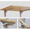 Wall-Mounted Table Folding Wood Dining Tables, Kitchen/Laundry Workbench/Laptop Table, Stable Sturdy Wall Table for Kitchen Laundry Room Restaurant view 3
