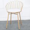 Barstools Modern Bar Stool High Stool Dining Chair Fabric Velvet Cushion Seat Kitchen Counter Height Wrought Iron Chair for Bistro Pub Coffee Home (Seat Height 45/65cm) view 3