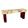 Christmas Buffet Table, Holiday Fun, Coffee Table, Christmas Decor for Holidays - Perfect Christmas Decoration for the Christmas Party - Lightweight, Durable, CORRUGATED CARDBOARD Portable Table view 1