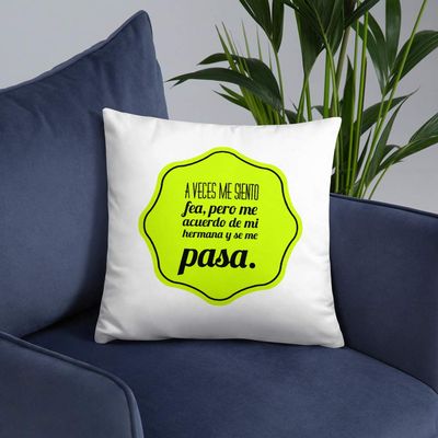 4EVERCOOL Regalo para hija, amiga, Prima | Almohada para Hermana | Regalo para Navidad, graduados, profesionales y estudiantes | Pillow
