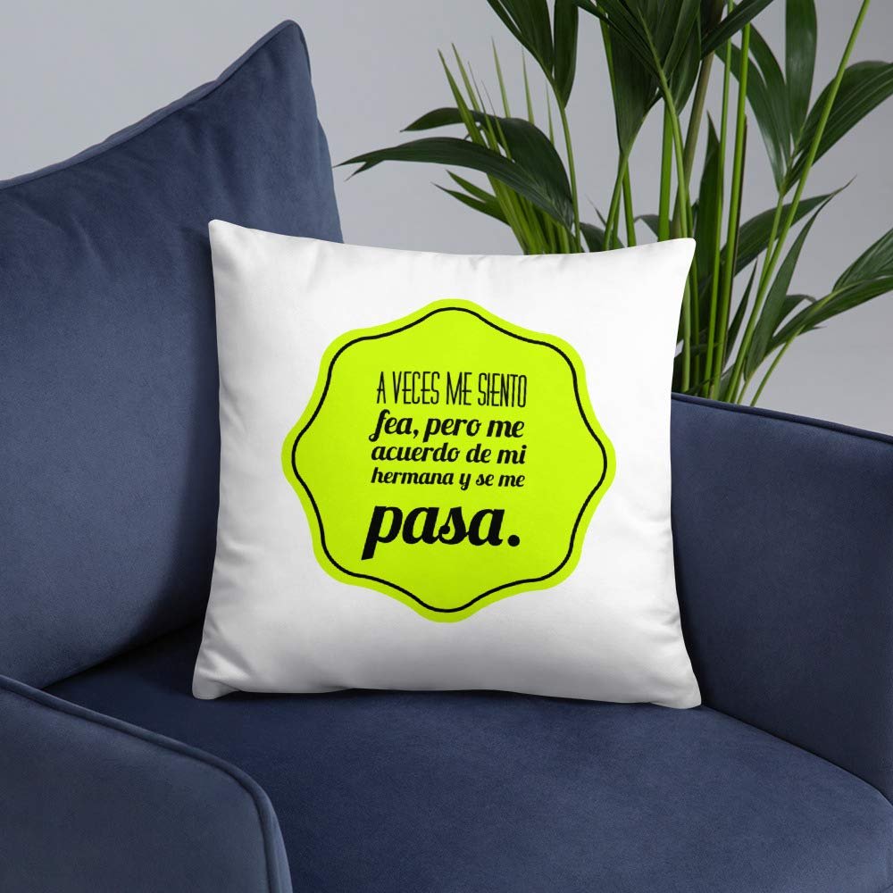4EVERCOOL Regalo para hija, amiga, Prima | Almohada para Hermana | Regalo para Navidad, graduados, profesionales y estudiantes | Pillow