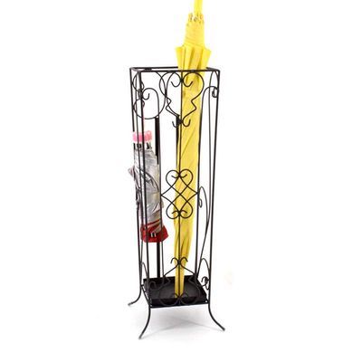 JLXJ Metal Umbrella Stand, Indoor Entryway Umbrella Holder Organizer Storage for Walking Stick Holder for Home Office Hallway