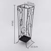 JLXJ Metal Umbrella Stand, Indoor Entryway Umbrella Holder Organizer Storage for Walking Stick Holder for Home Office Hallway view 2