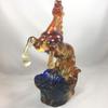 Amore Jewell Standing Horse Success Statue Fengshui Decoration Ornament Gift for Home & Office (Liuli Crystal Glass) view 3