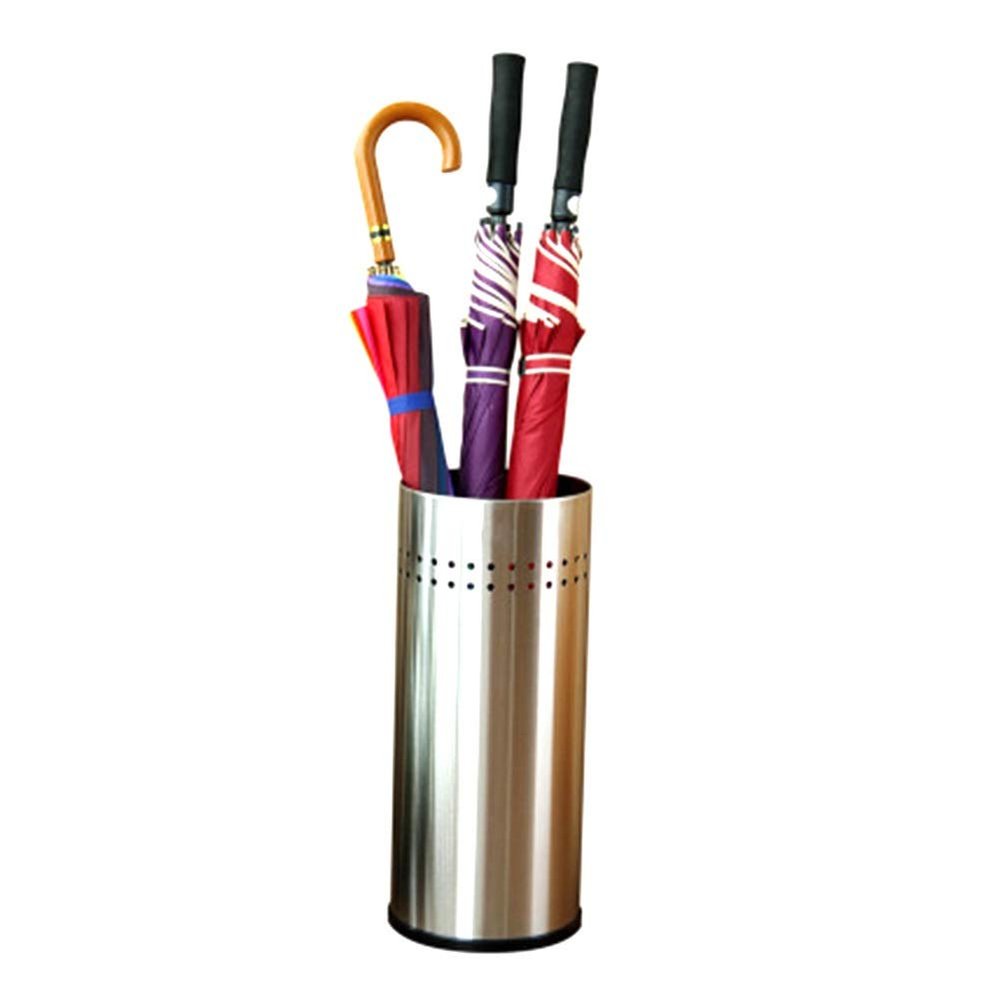JLXJ Umbrella Rack Stand, Modern Stainless Steel Metal Entryway Organizer Umbrella Holder, for Hotel Office Home