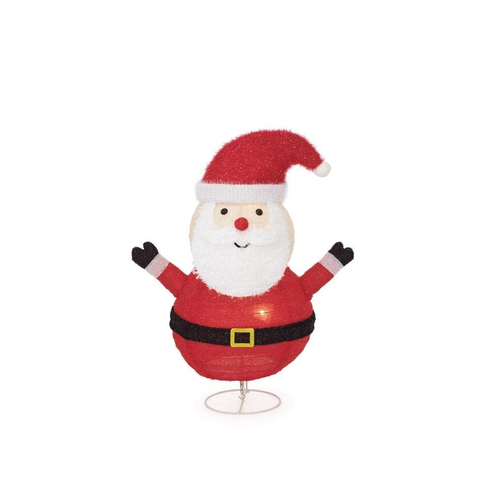 Toyo Electric Mfg. Co. Ltd. Home Accents Holiday 30 in. Lighted Collapsible Santa