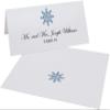 Snowflake Place Cards, Assorted Designs, Set of 150, Pre-cut and Scored - Wedding, Party, Dinner, and Special Events - Made in the USA view 2
