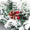 LX 270 X 30 cm Snow King Fir Garland with Pine Cones Christmas Garlands for Stairs Staircase Fireplaces Xmas Tree Decoration view 3