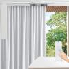 Electric Curtain Tracks 87"-244" Smart Curtains Motorized Opener Curtains Rod with Remote Control (157'') view 1